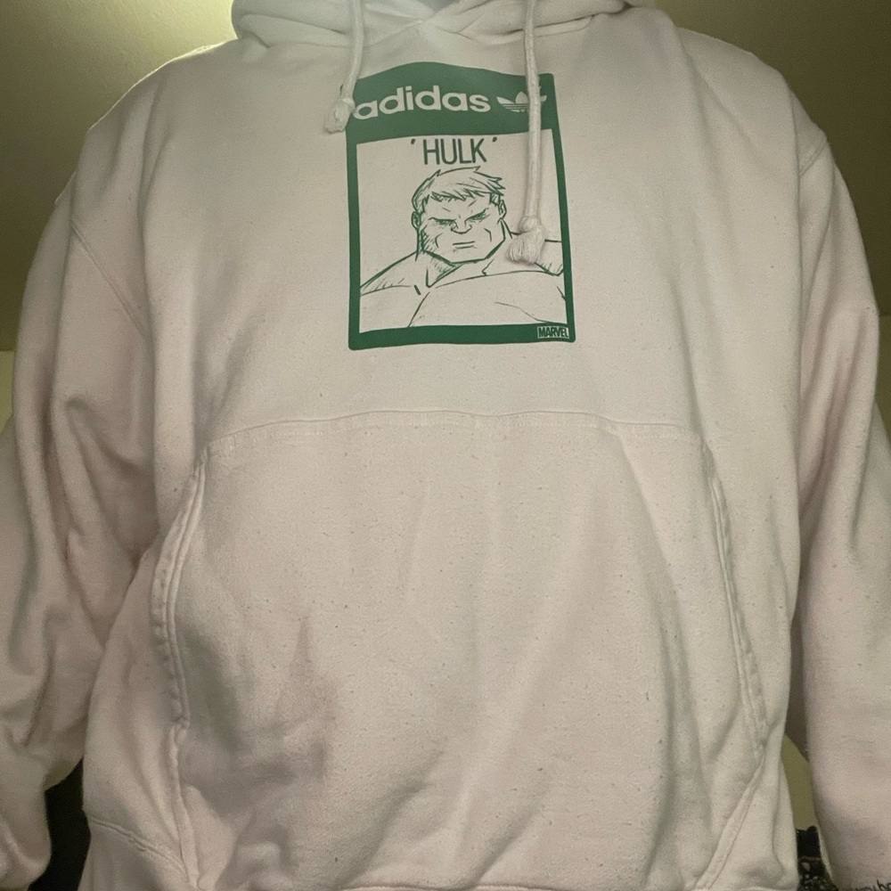 ADIDAS X MARVEL ‘HULK’ hoodie White/green XL